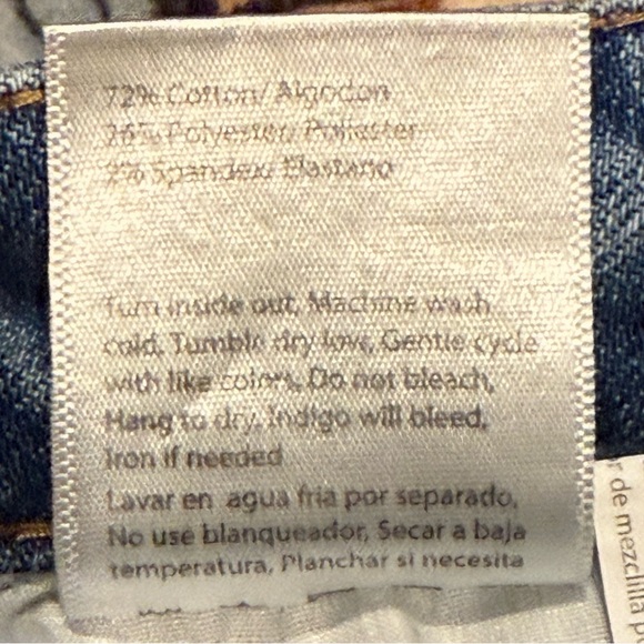 Risen | Freckled Poppy High Rise Destroyed Distressed Ankle Flare Jeans (9/29) - Picture 8 of 8